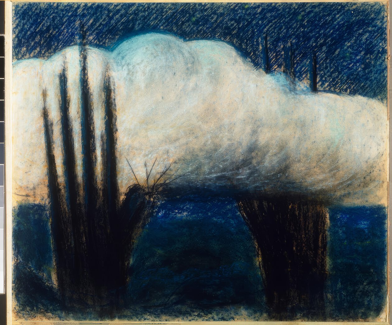 Avond door Mikalojus Konstantinas Čiurlionis