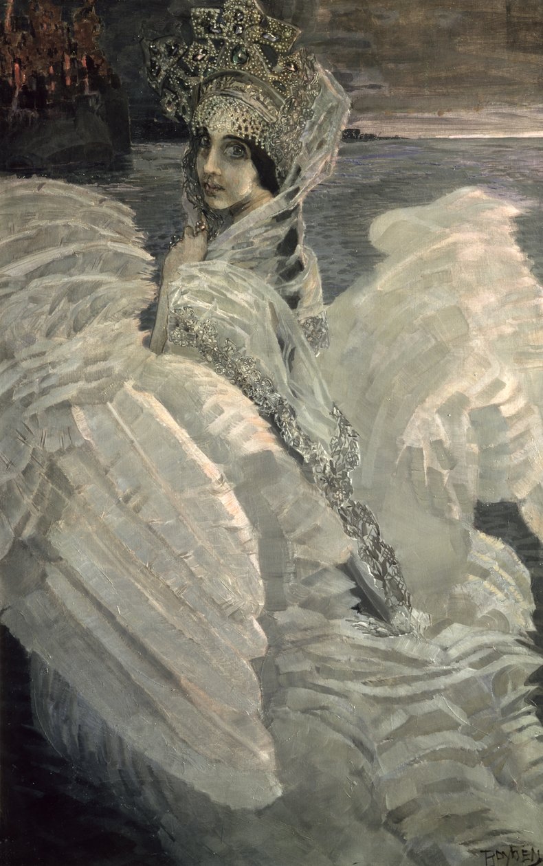 De Zwanenprinses, 1900 door Mikhail Aleksandrovich Vrubel