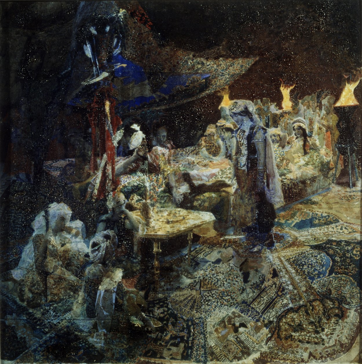 Oosterse sprookje door Mikhail Aleksandrovich Vrubel