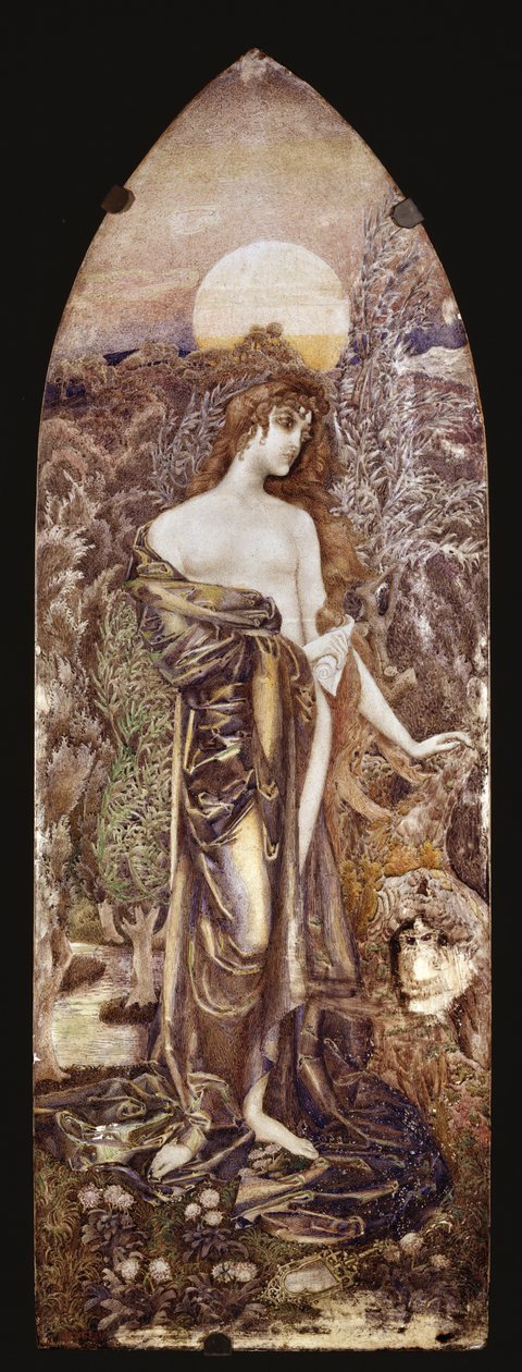 Filosofie, 1899 door Mikhail Aleksandrovich Vrubel