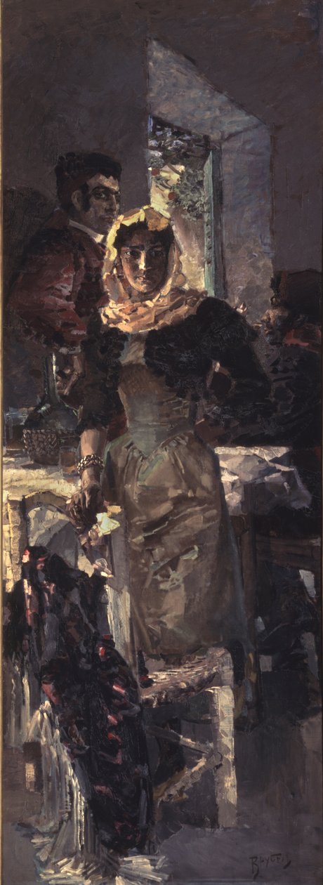 Spanje, 1894 door Mikhail Aleksandrovich Vrubel