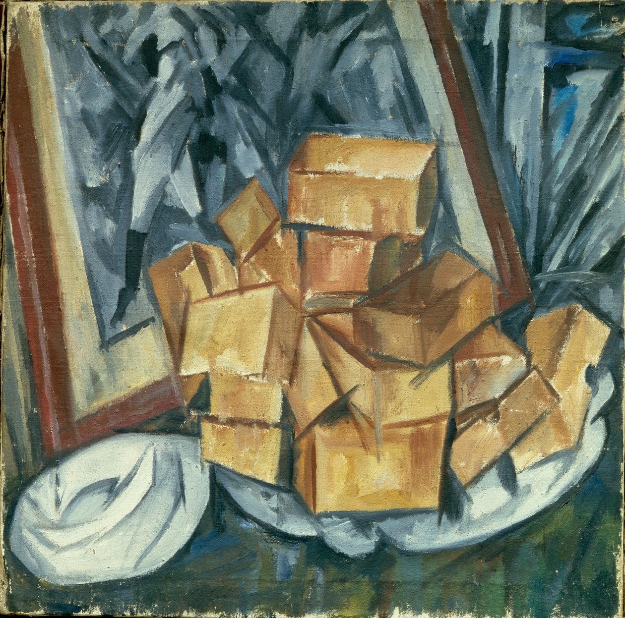 Stilleven door Mikhail Vasilyevich Le Dantyu
