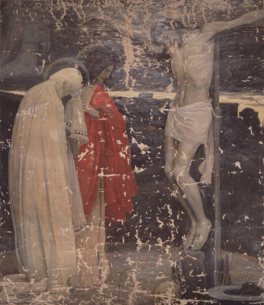 Calvarie door Mikhail Vasilievich Nesterov