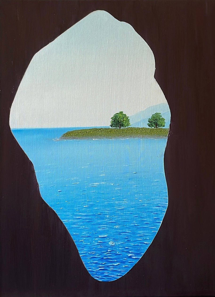 Uitzicht op het meer door Mimi_art