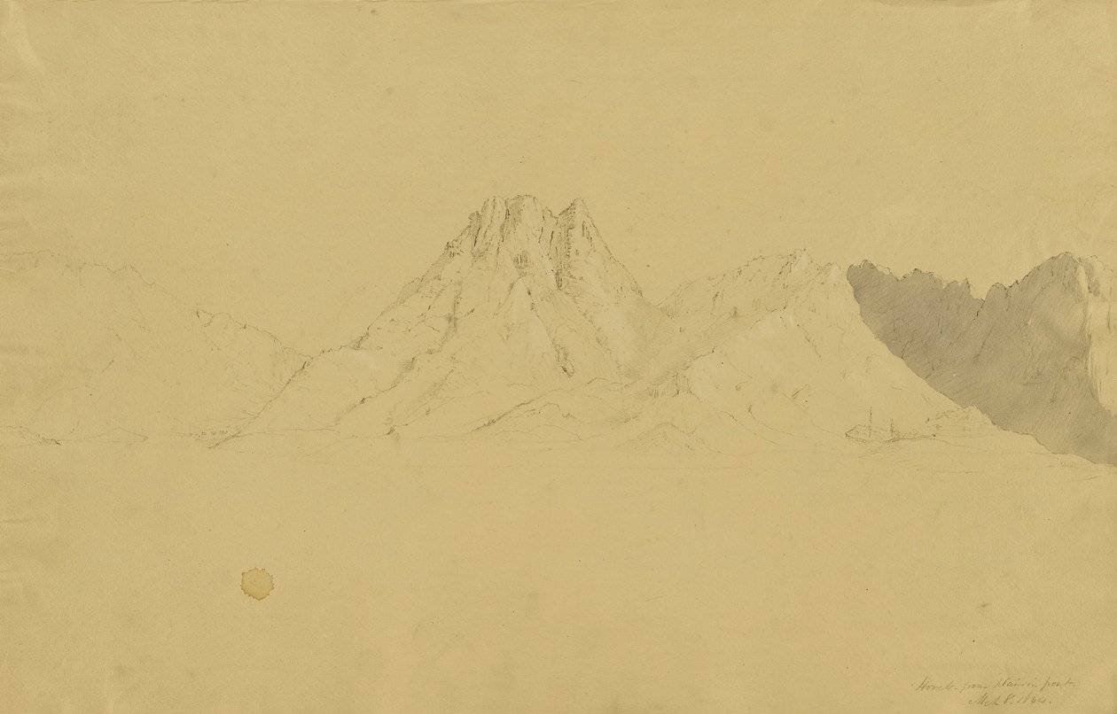 Horeb, Egypt door Miner Kilbourne Kellogg