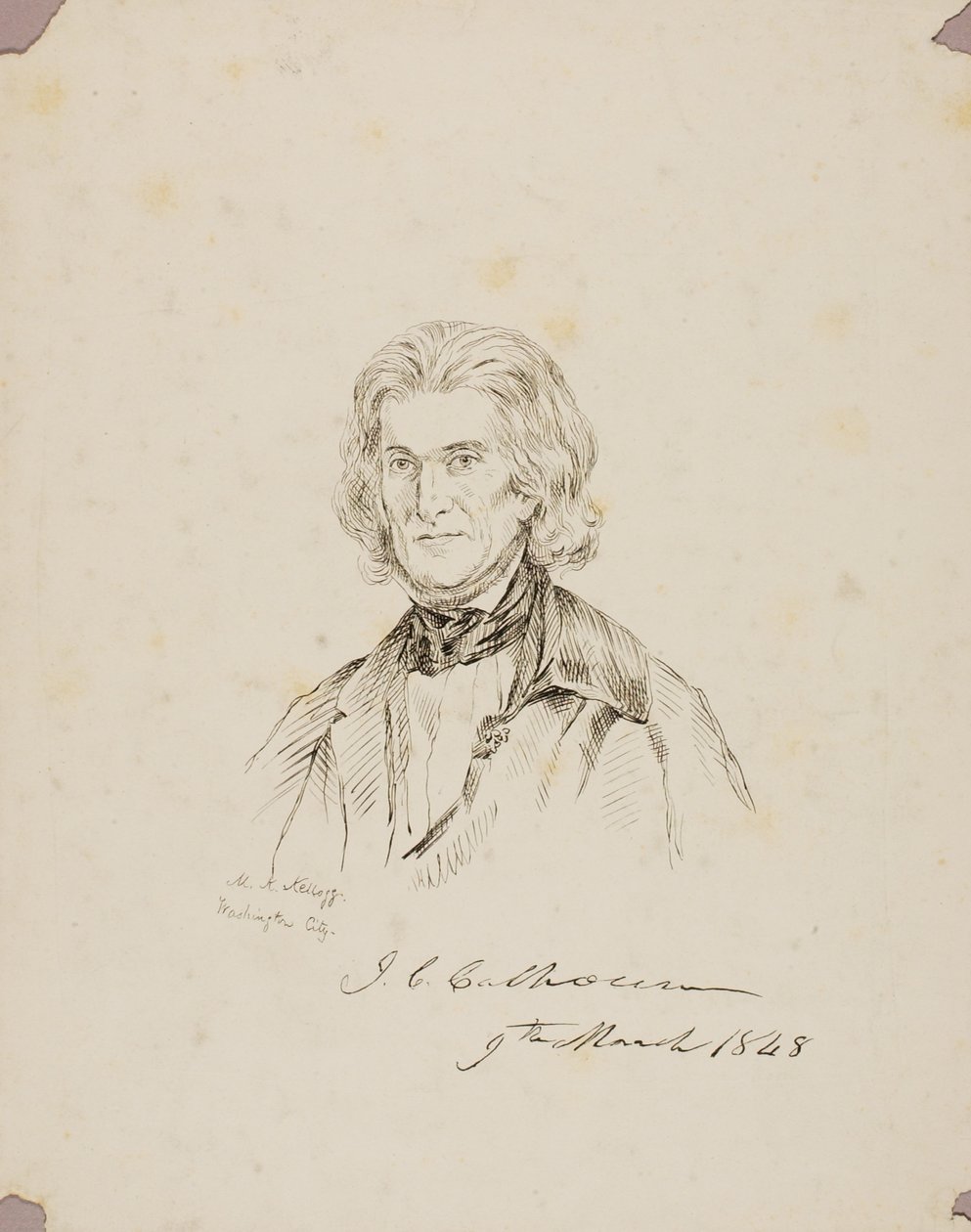 J. C. Calhoun door Miner Kilbourne Kellogg