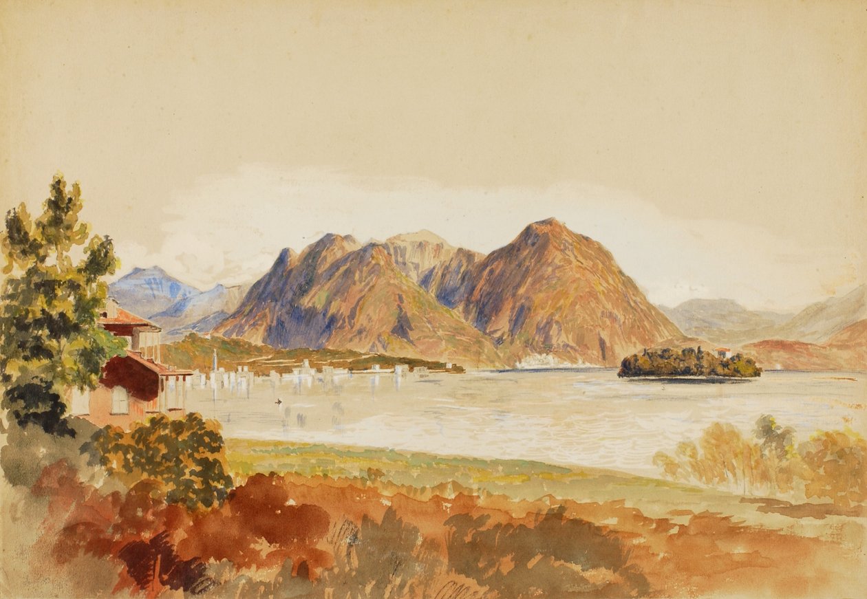 Lago Maggiore, Italië door Miner Kilbourne Kellogg