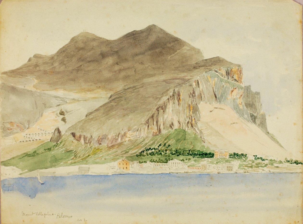 Mt. Pellegrino, Palermo door Miner Kilbourne Kellogg