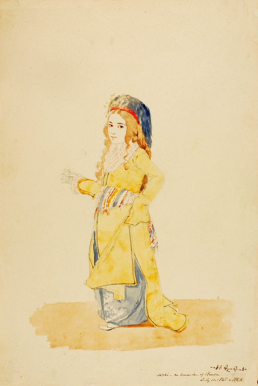 Sophi, een Armeniër uit Brusa, 1845 door Miner Kilbourne Kellogg