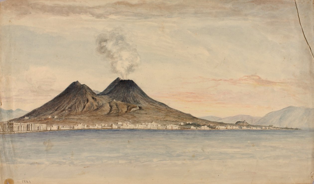 Vesuvius door Miner Kilbourne Kellogg