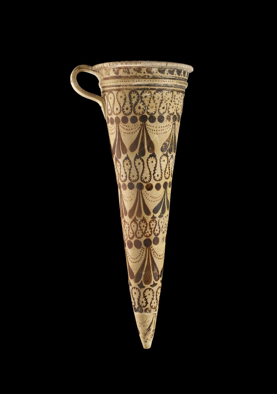 Conische rhyton, Late Minoïsche IB-periode door Minoan