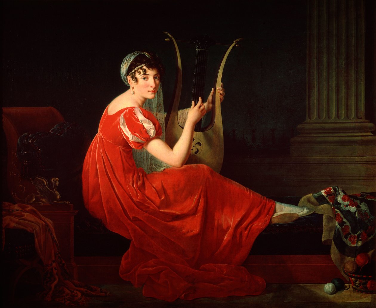 Portret van Josephine Budayevskaya door Mlle Riviere