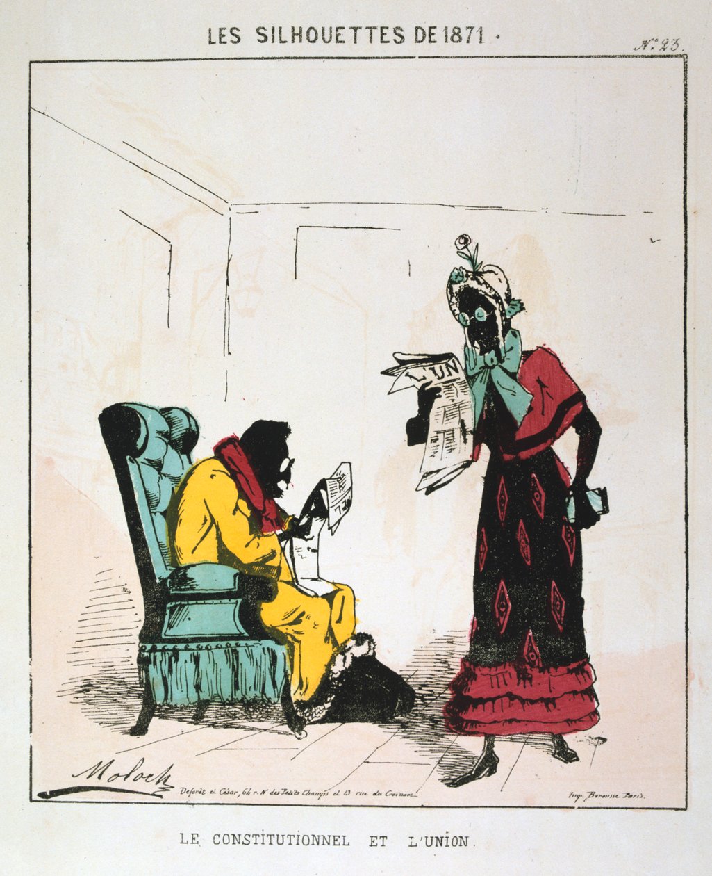 Le Constitutionnel et LUnion door Moloch