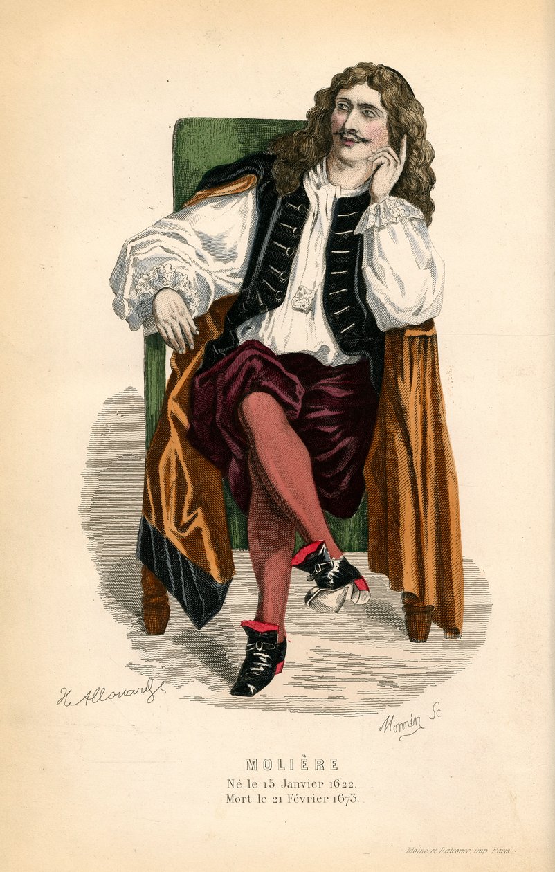 Molière, 1868 door Monnin