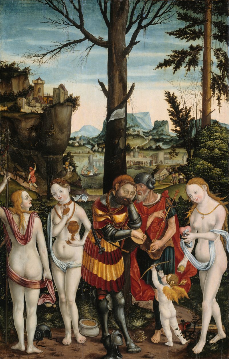 De droom van Parijs, 1536 door Monogrammist PG