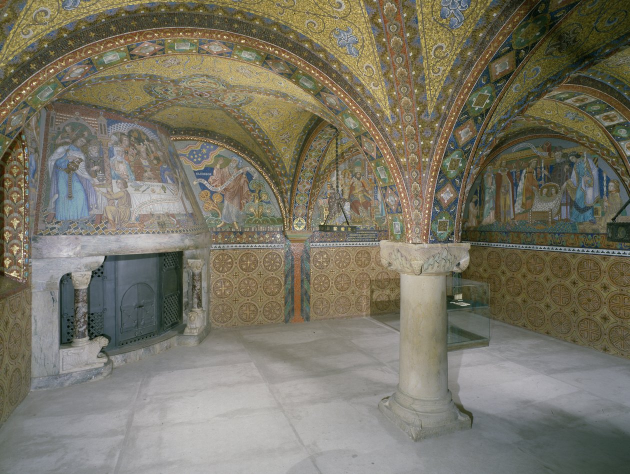 Elisabethkemenate, ca. 1902-03 door Moritz Ludwig von Schwind