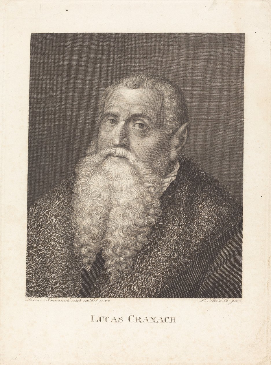 Lucas Cranach door Moritz Steinla