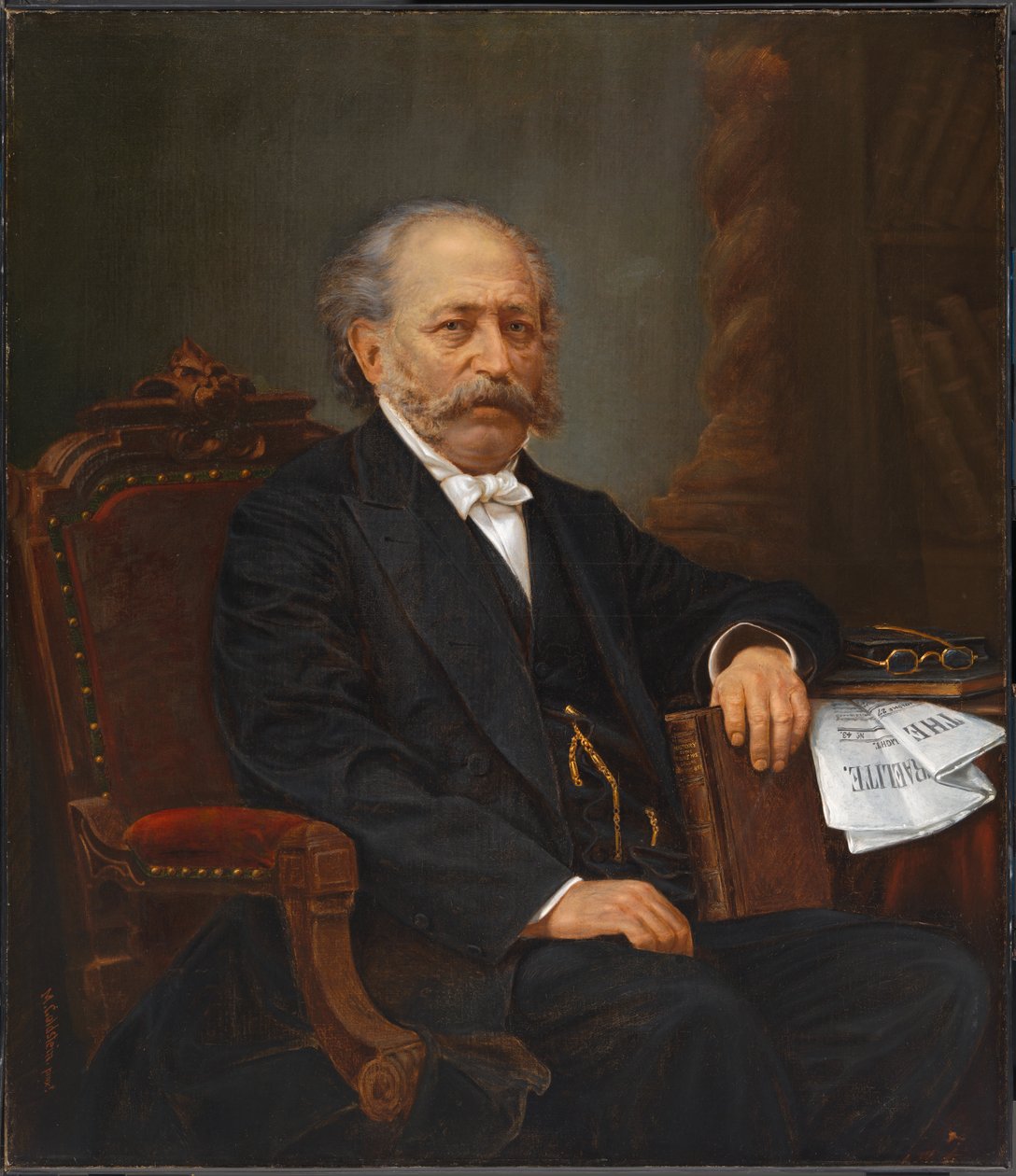 Isaac Mayer Wise, 1881 door Morris Goldstein