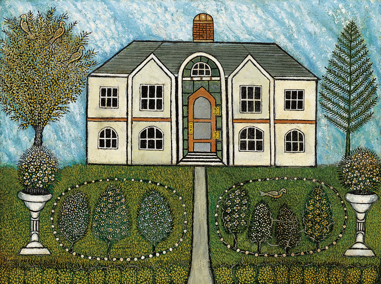 Thuis met Waterfonteinen door Morris Hirshfield