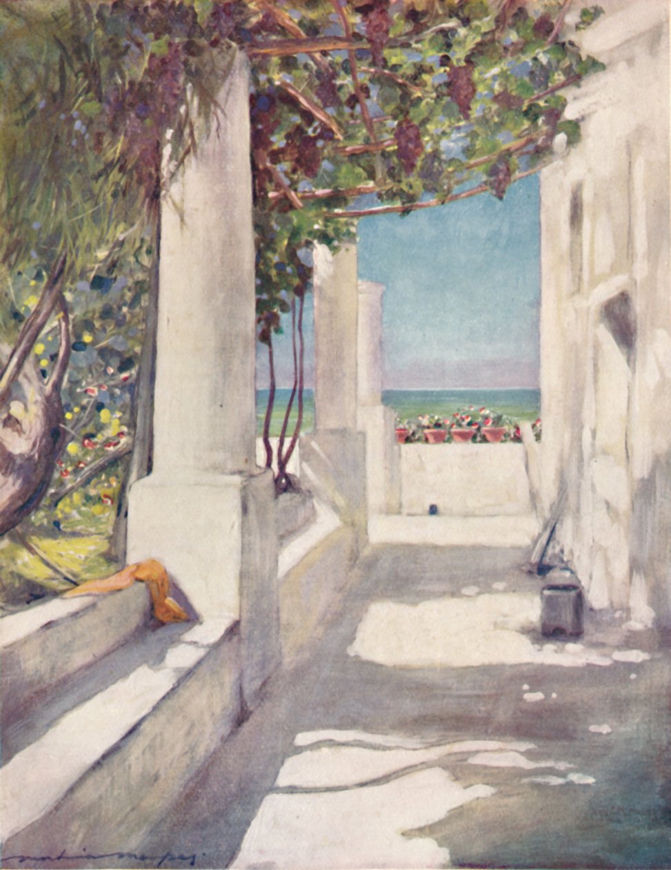 Capri, 1903 door Mortimer L Menpes