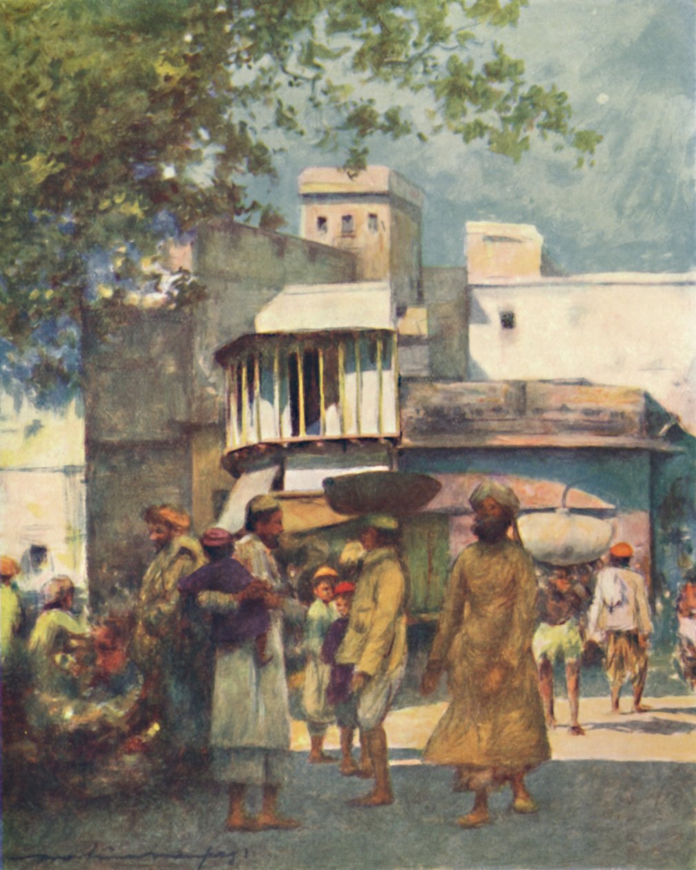 Agra, 1905 door Mortimer Ludington Menpes