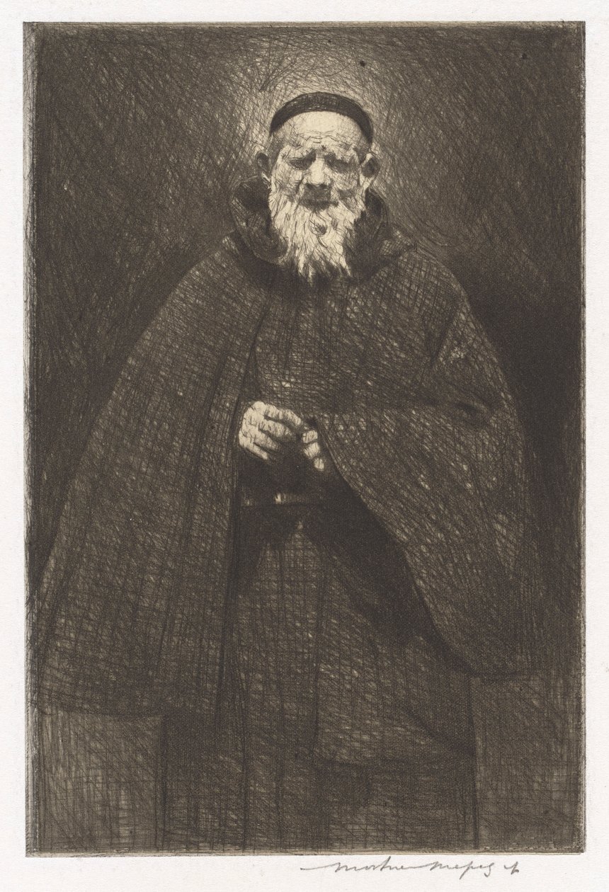 Een Joodse koopman door Mortimer Menpes