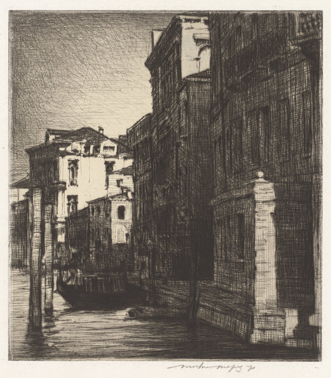 Late Middag, Venetië door Mortimer Menpes
