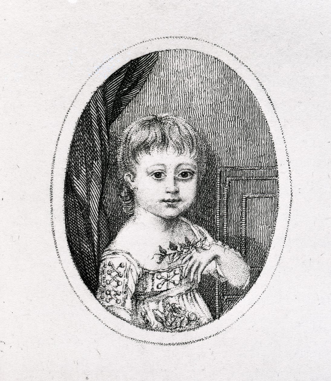 Miss Elizabeth Randles, c.1804 door Moses Griffith