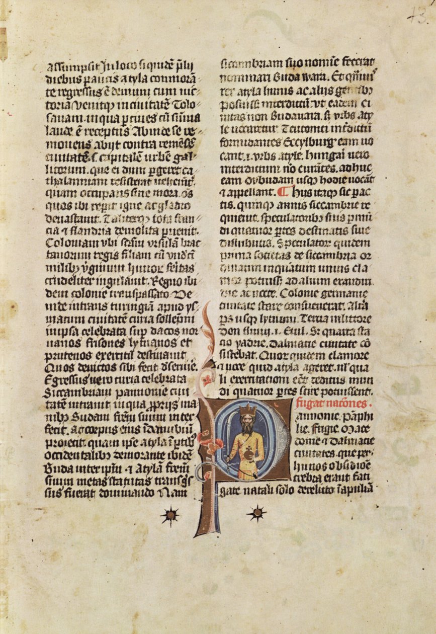 Verlichte Kroniek; Chronicon Pictum; Képes Krónika 13 door Márk Kálti