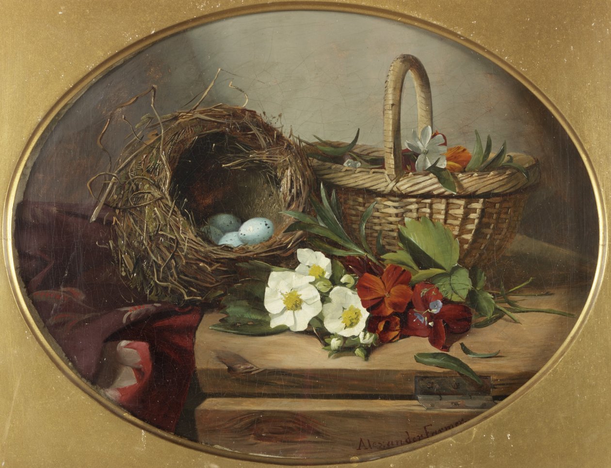 Stilleven door Mrs. Alexander Farmer