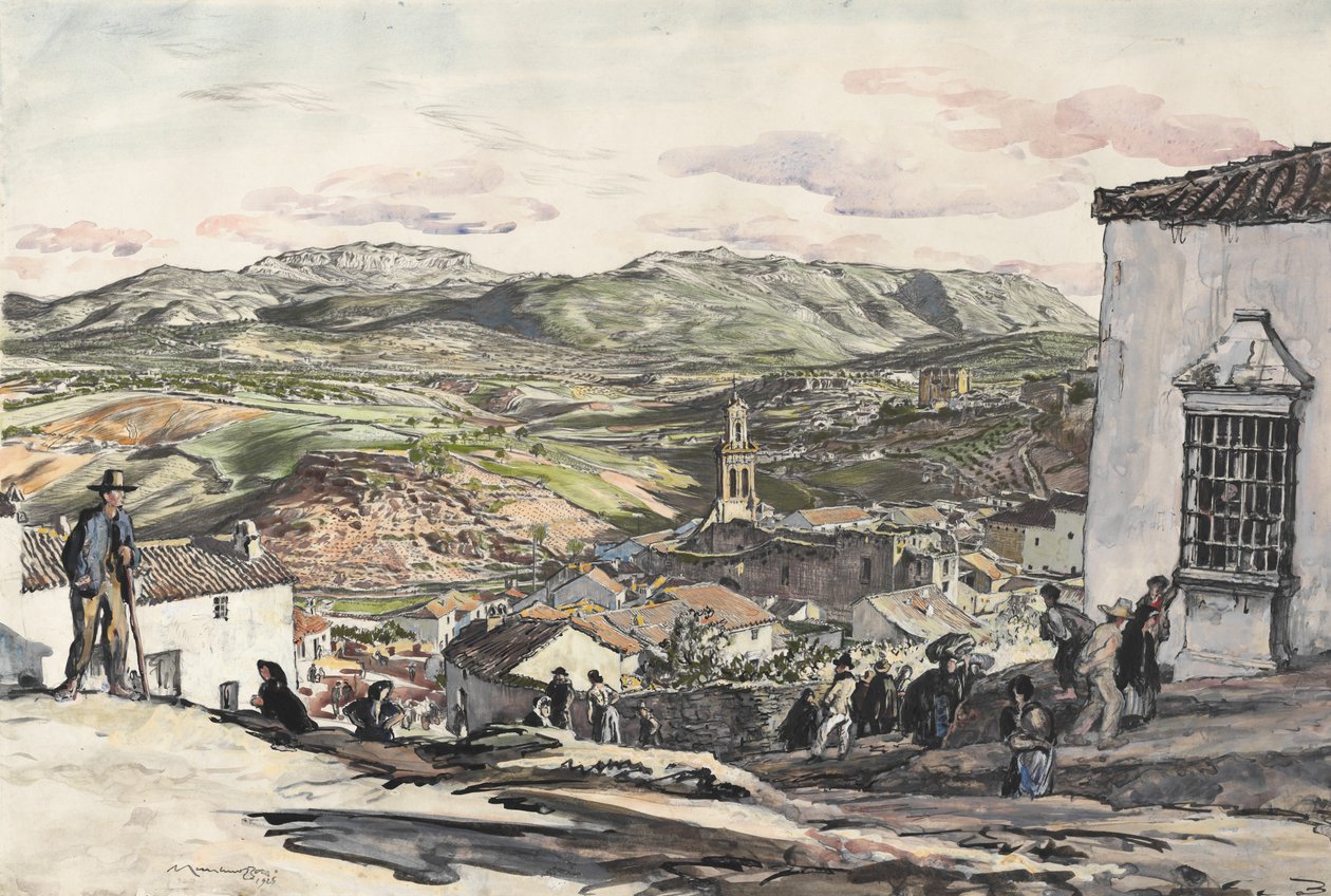 Andalusië, Spanje door Muirhead Bone