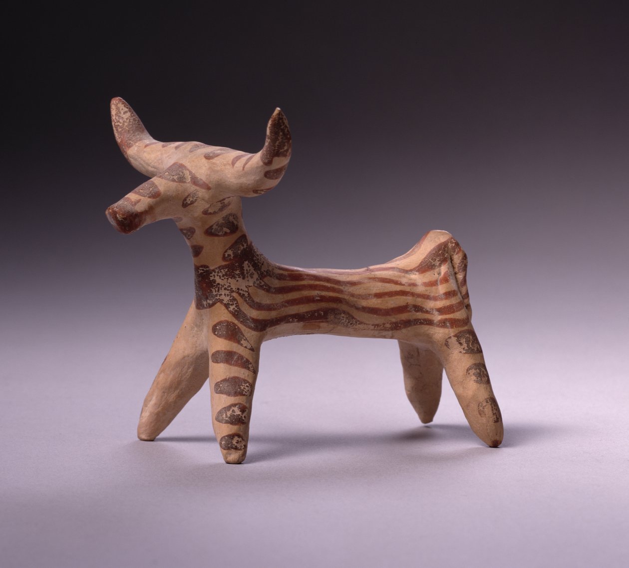 Stier, c.1400-1100 v.Chr. door Mycenaean