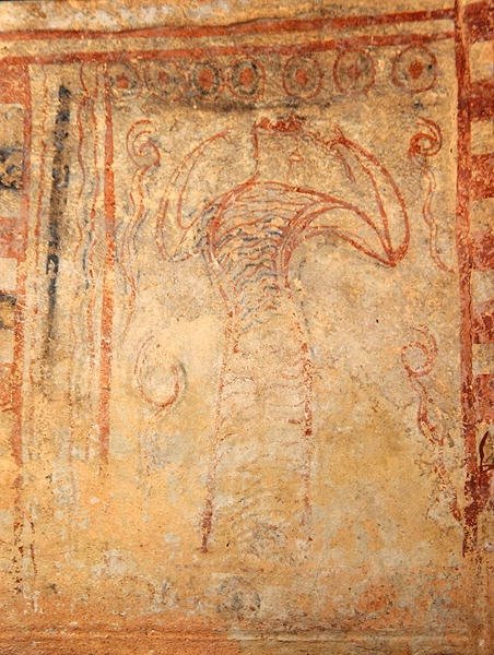 Larnax door Mycenaean