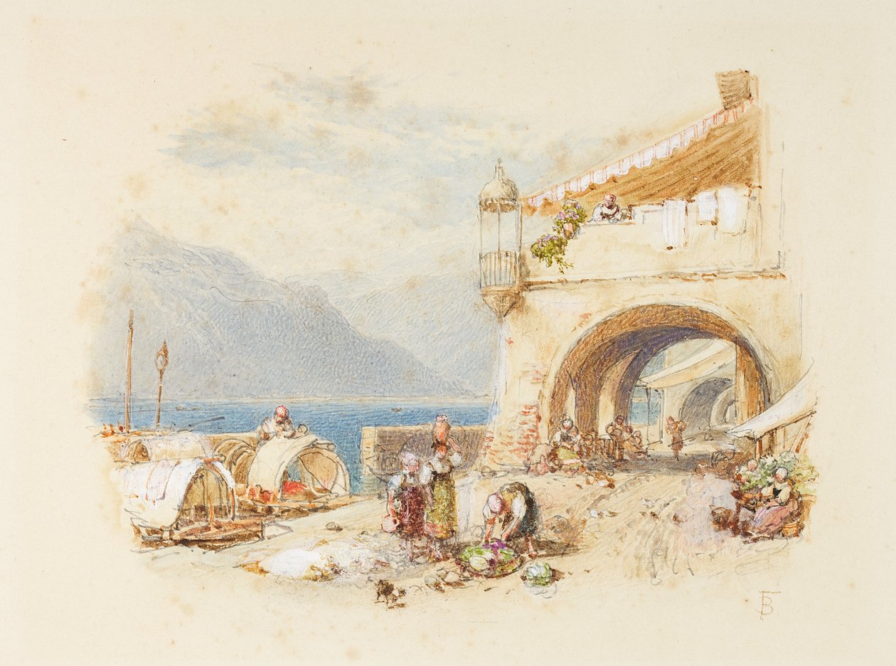 Bellagio, Comomeer door Myles Birket Foster