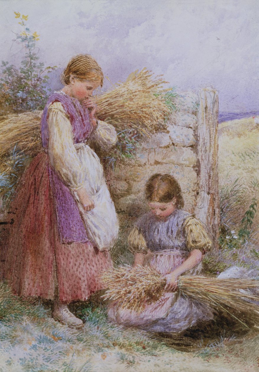 De jonge arenleesters door Myles Birket Foster