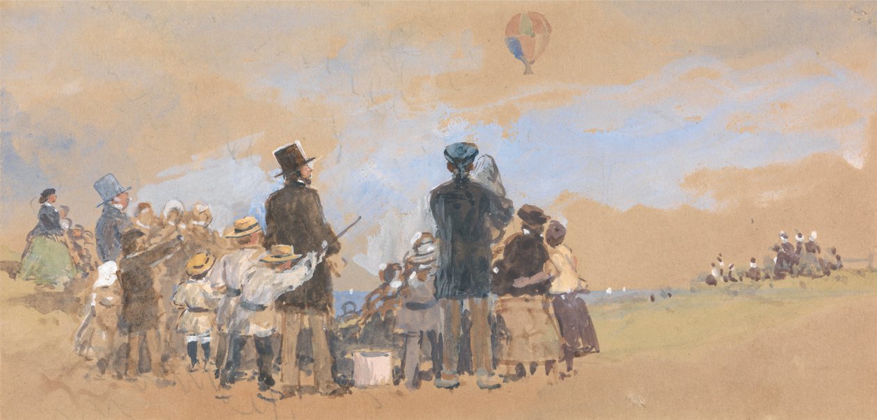 De Ballon door Myles Birket Foster