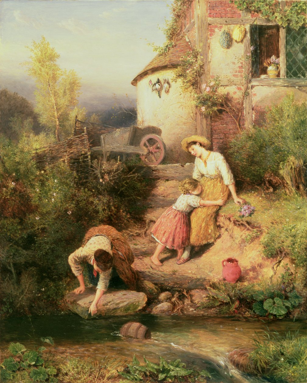 De Beek door Myles Birket Foster