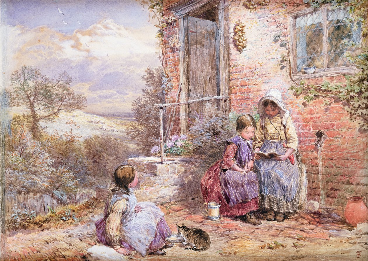 Onbekend beeld door Myles Birket Foster