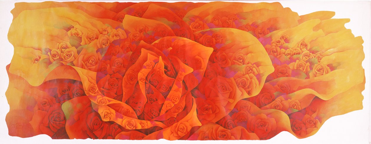 Een Grote Roos, ca. 2002-03 door Myung Bo Sim