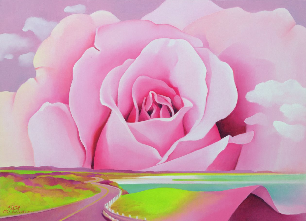 De roos, 2003 door Myung Bo Sim