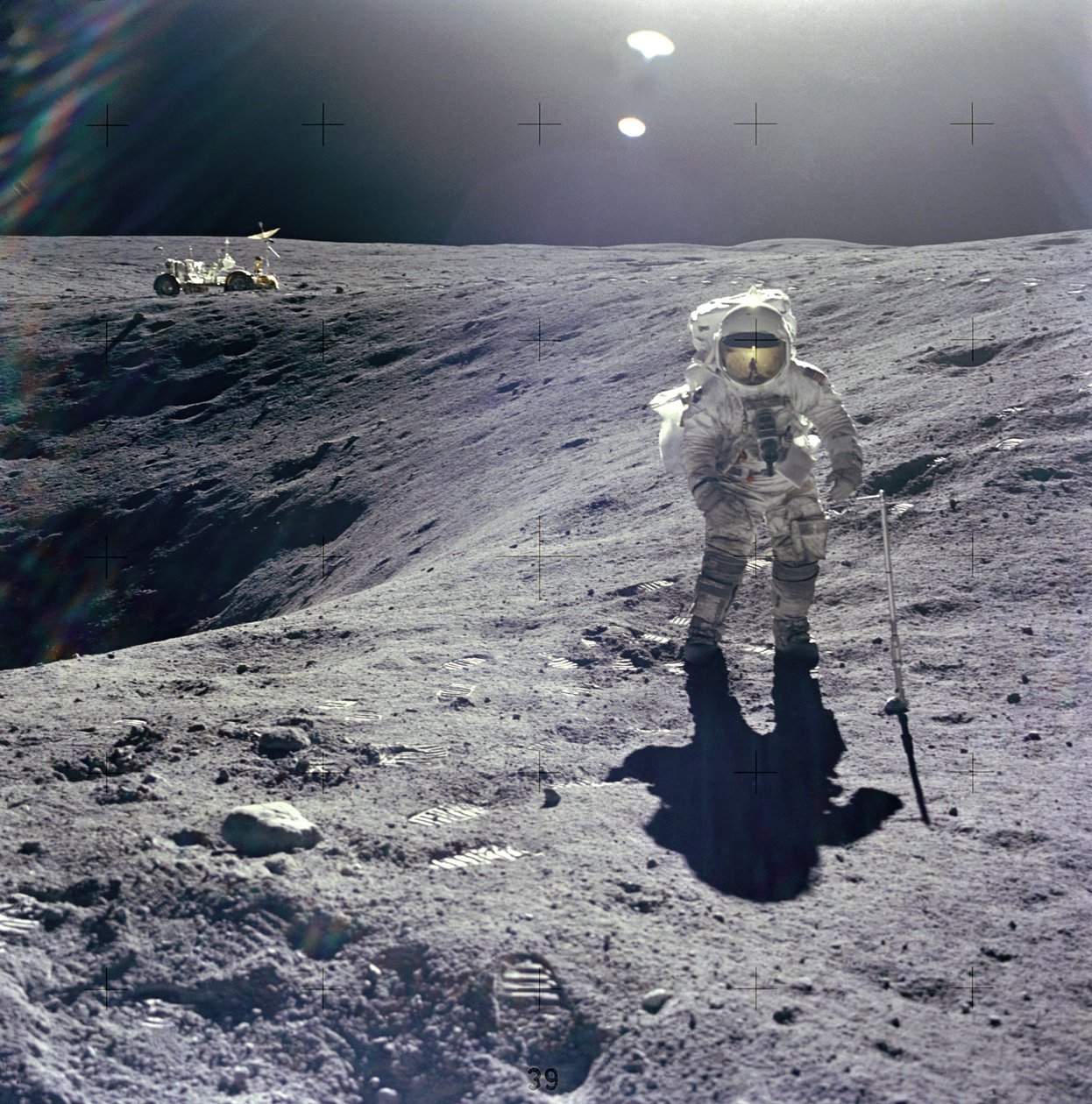 Apollo 16 - NASA door NASA Images