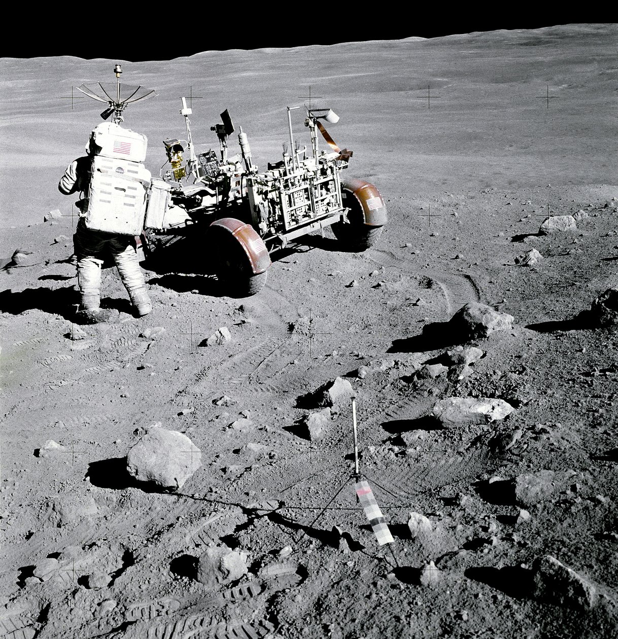 Apollo 16 - NASA door NASA Images