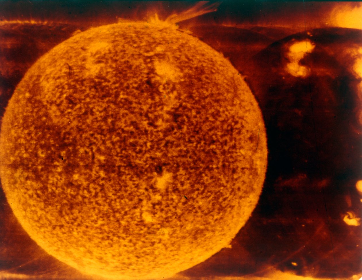 Zonne-uitbarsting, 10 juni 1973 door NASA Images