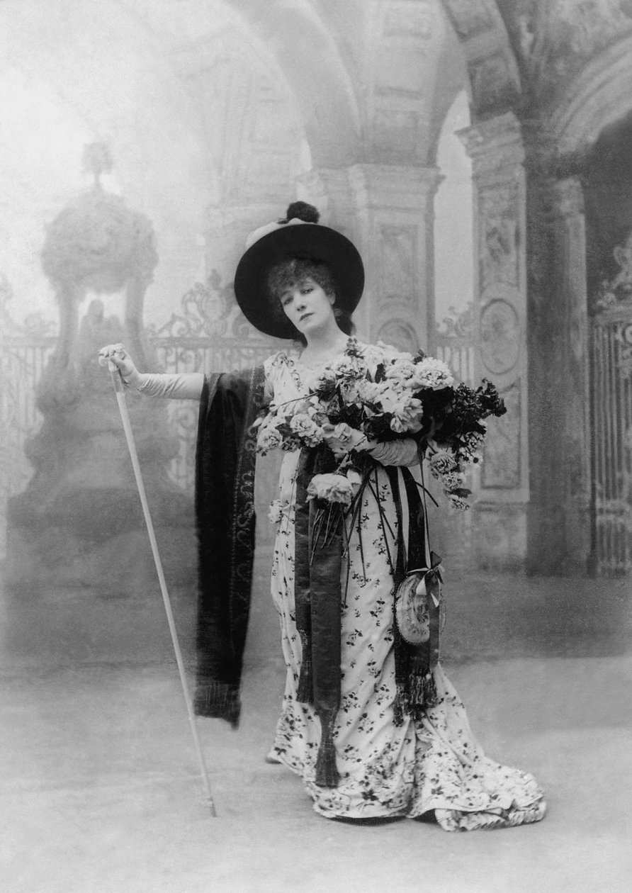 Sarah Bernhardt in de titelrol van Victorien Sardou