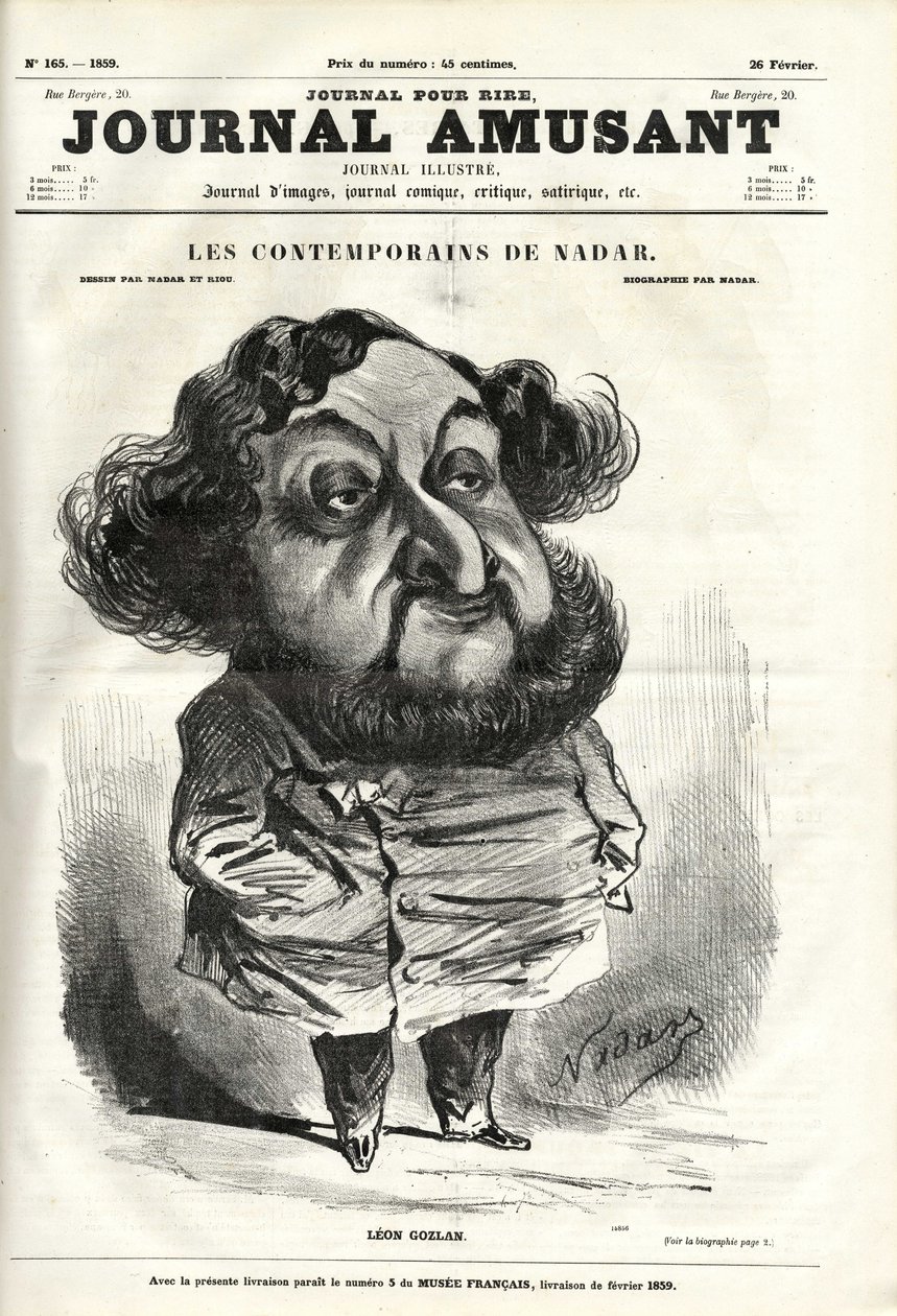 Le Journal Amusant door Nadar