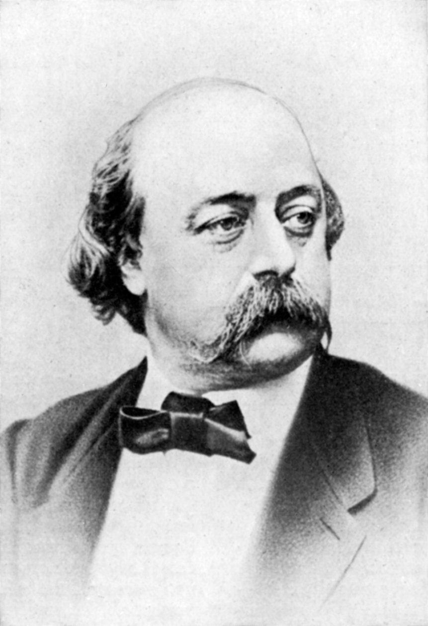 Gustave Flaubert, Franse romanschrijver, 19e eeuw door Nadar