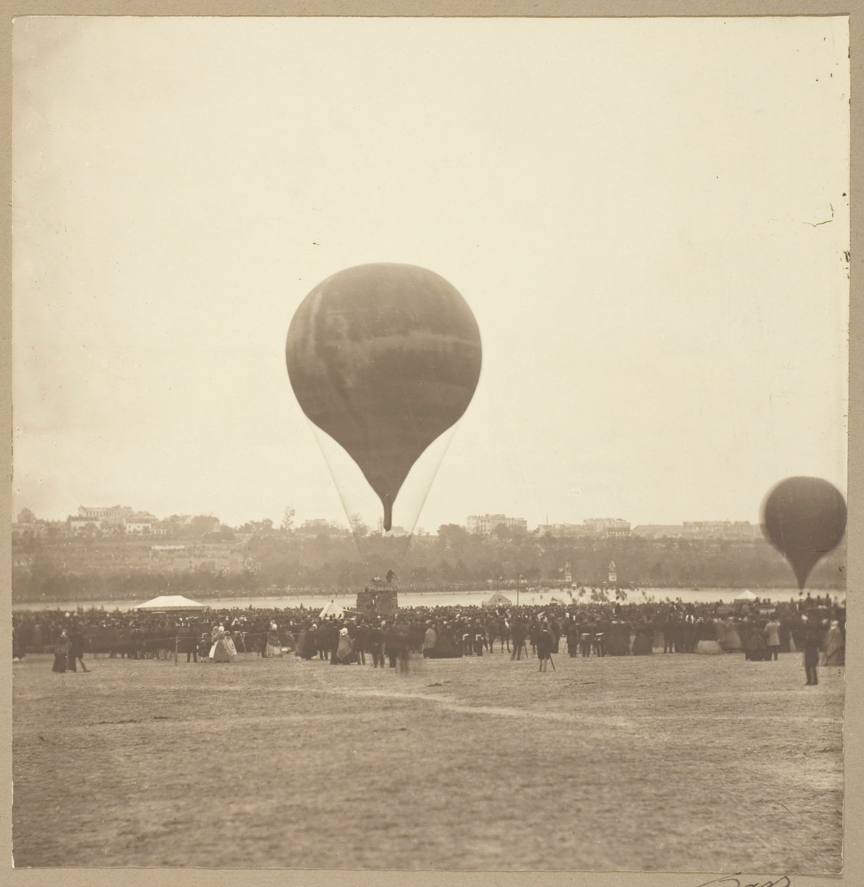 Le Geant, Champ de Mars door Nadar