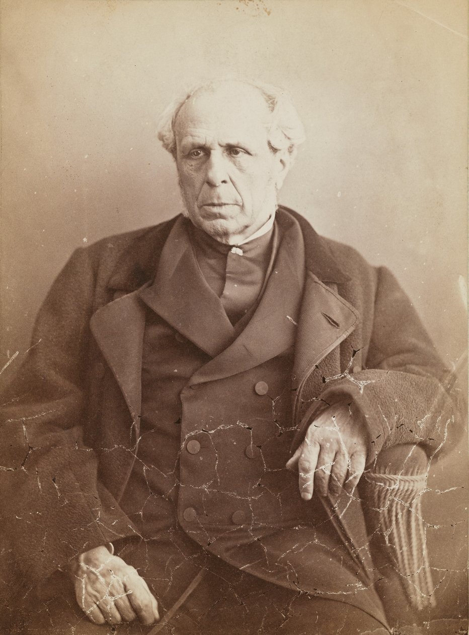 Armand Bertin, "Debatten door Nadar [Gaspard Félix Tournachon]