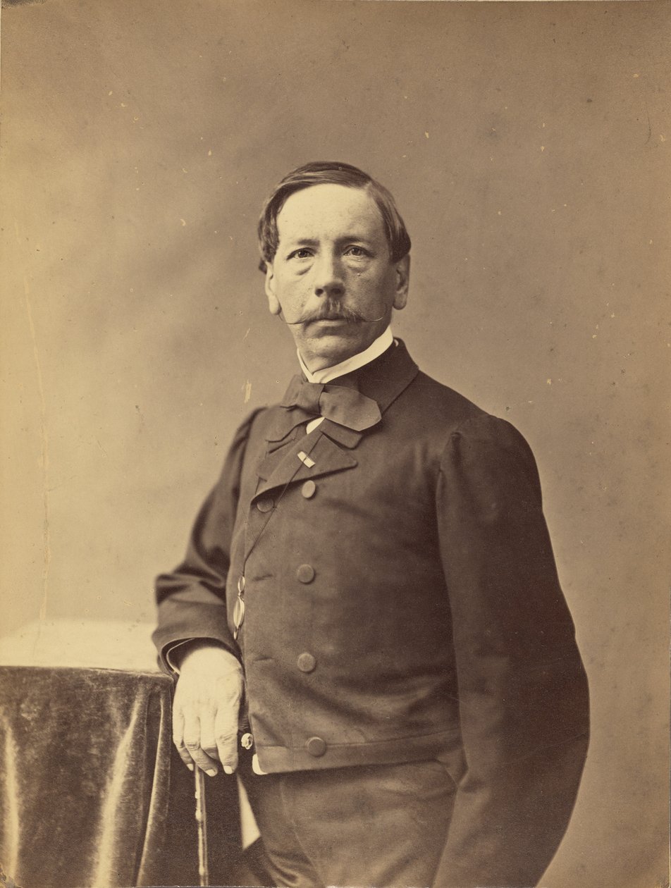 [Eugène] Le Poittevin, schilder door Nadar [Gaspard Félix Tournachon]