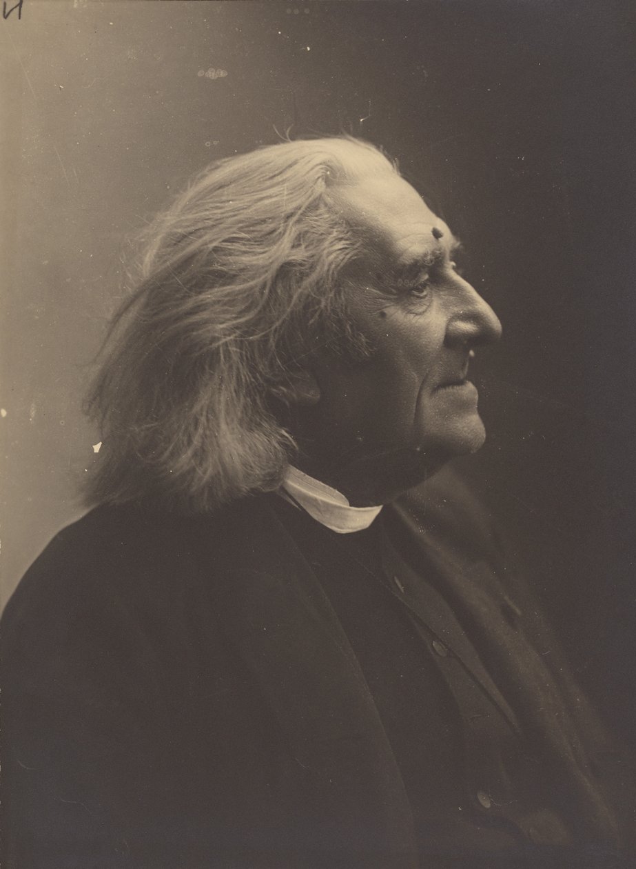 [Franz Liszt]. door Nadar [Gaspard Félix Tournachon]